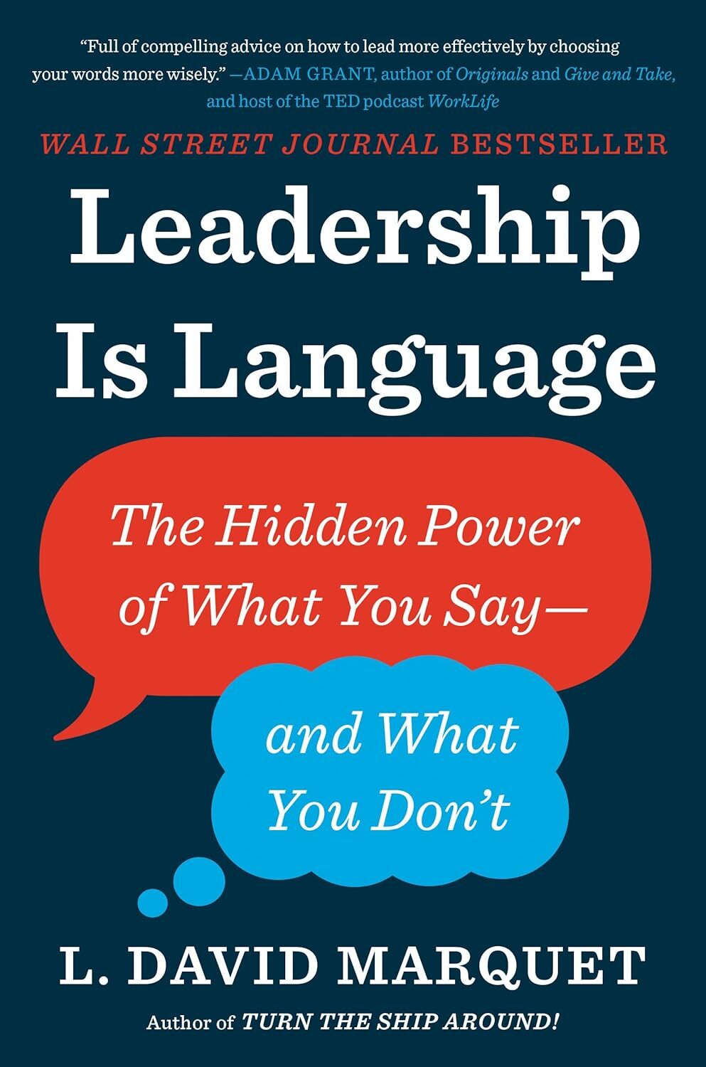Book titled: Leadership is Language