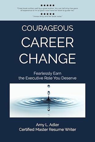 Book titled: Courageous Career Change