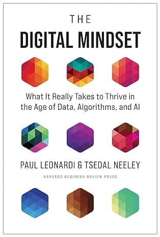 Book titled, The Digital Mindset