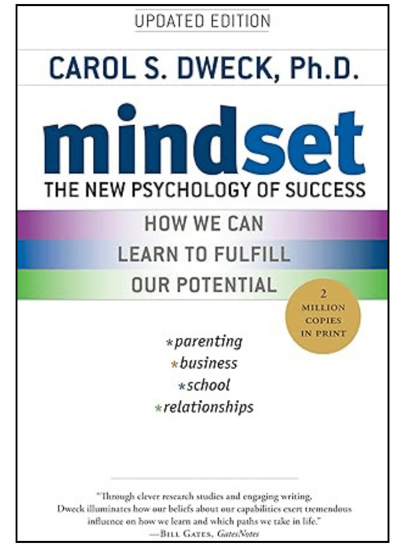 Book titled, Mindset: The New Psychology of Success