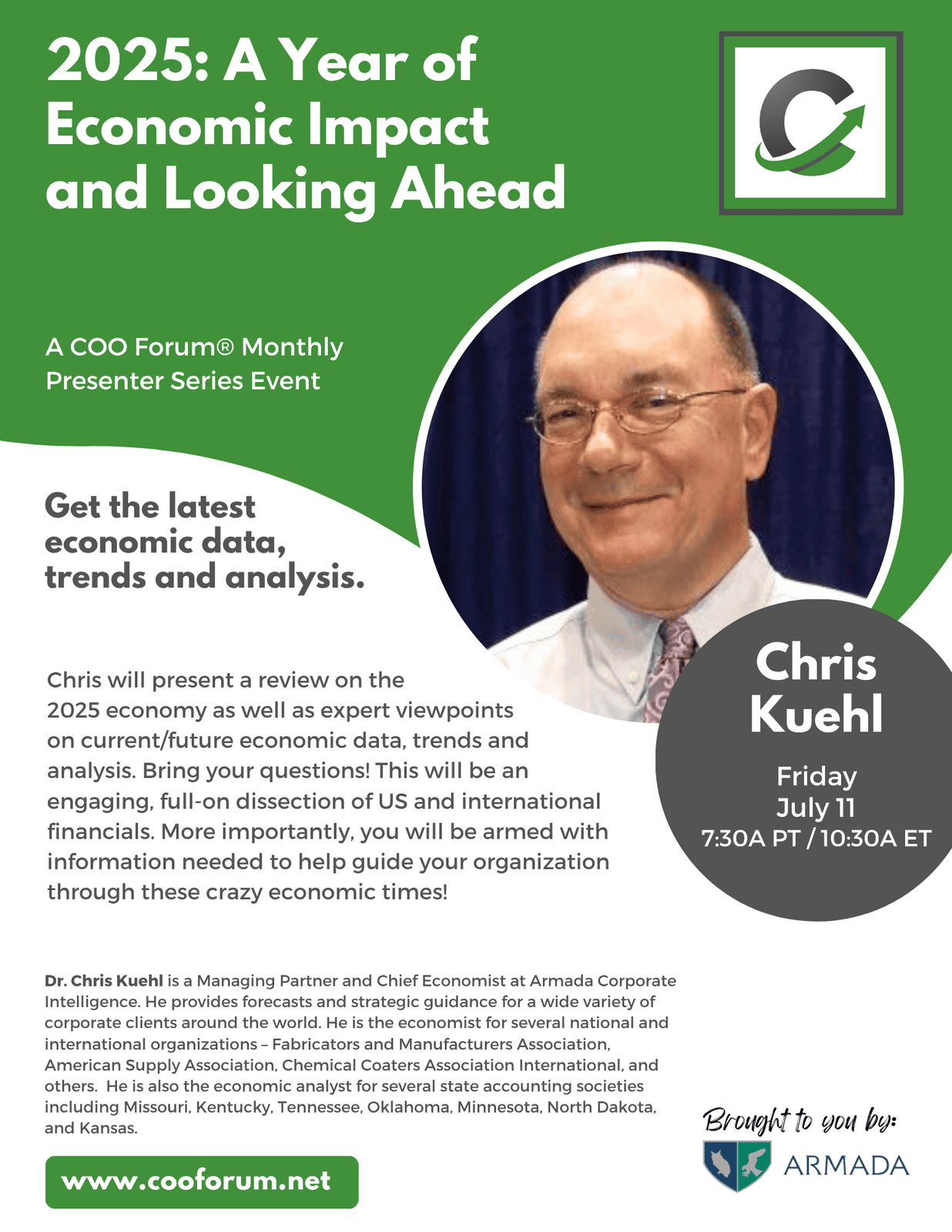 COO Forum Upcoming Presenter Series session
