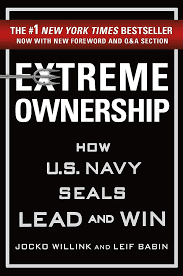 Book titled, Extreme Ownership